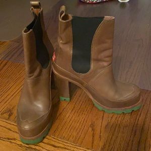 Hunter Heel Rain Boots